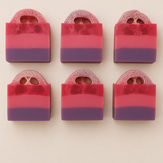 Velvet Coconut Rough - Exfoliating Loofah Soap bar