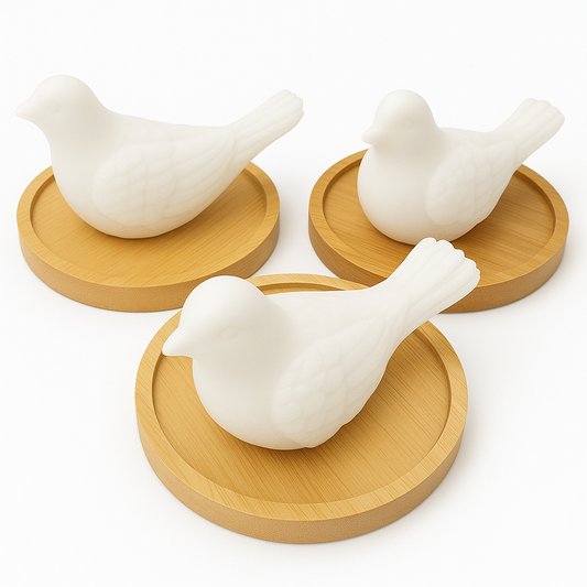 Shae Butter Bird Soap - With Bamboo Tray