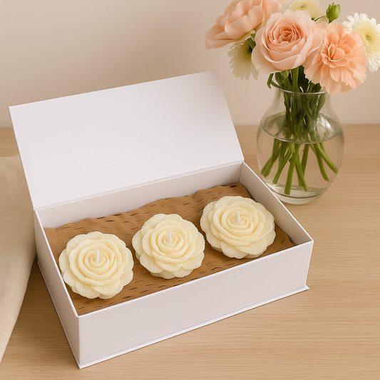 Rose Peony Trio – Gift Box