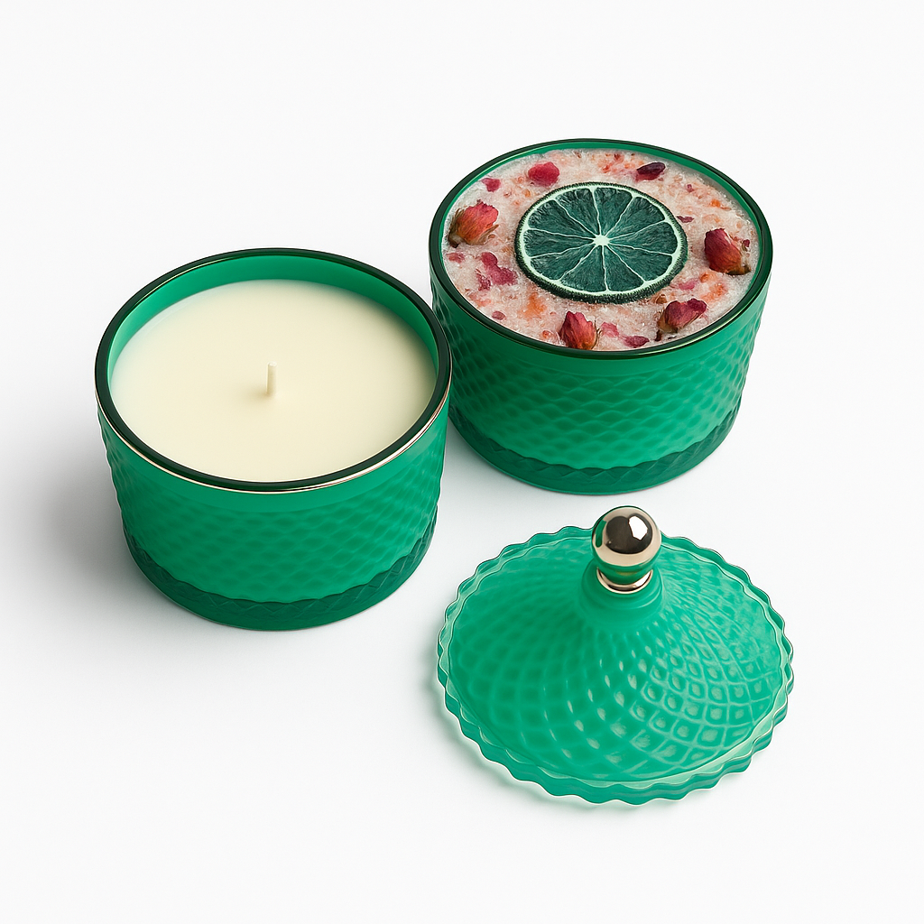 Luxury Stacking Candle & Soak Set