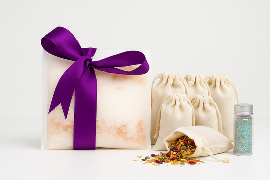 Soak Bar Starter Set – Triple Salt Base + Botanical Accents