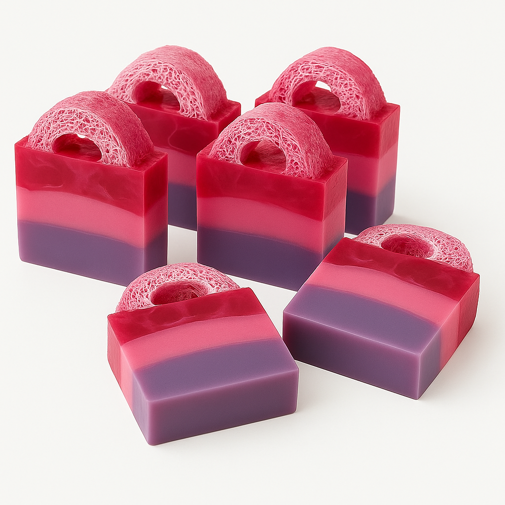 Velvet Coconut Rough - Exfoliating Loofah Soap bar