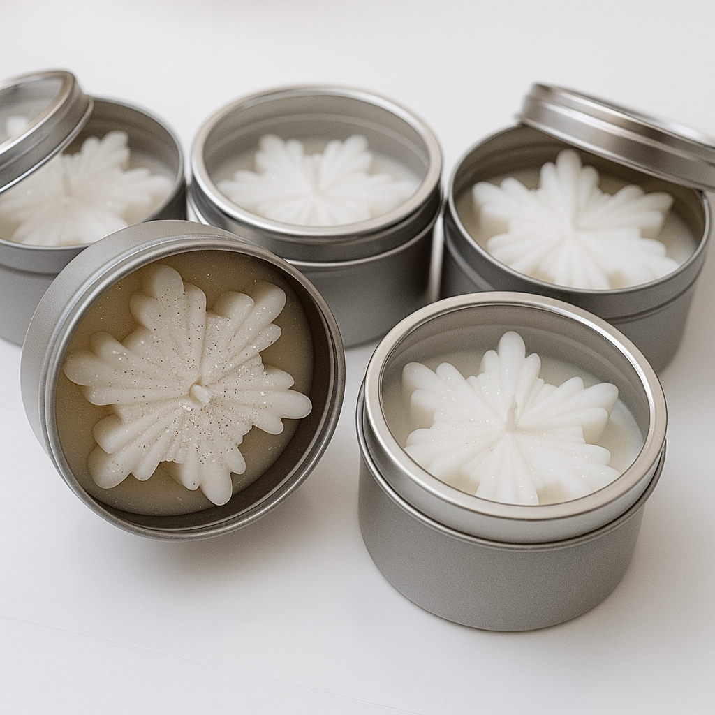 Snowflake Tin Candle – Limited Christmas Edition