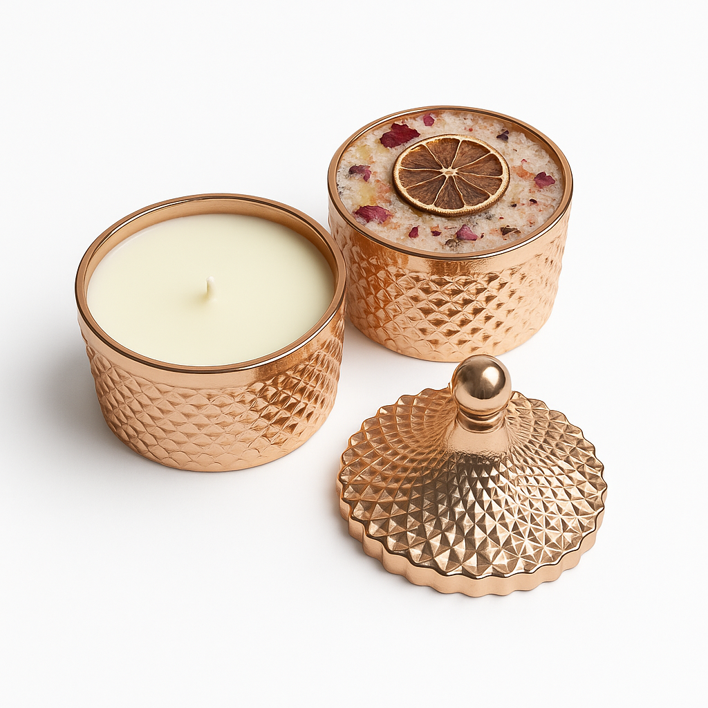 Luxury Stacking Candle & Soak Set