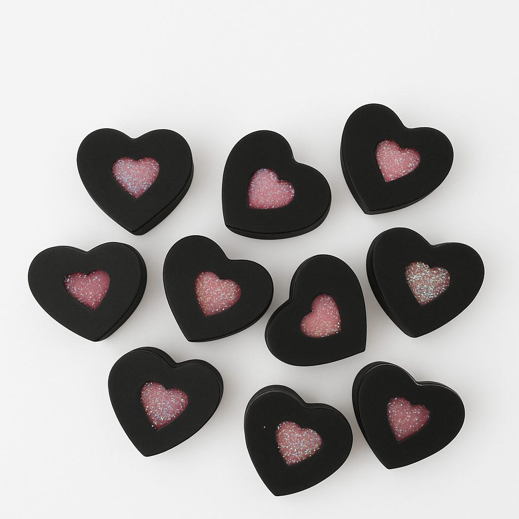 Glitter Charcoal Soap