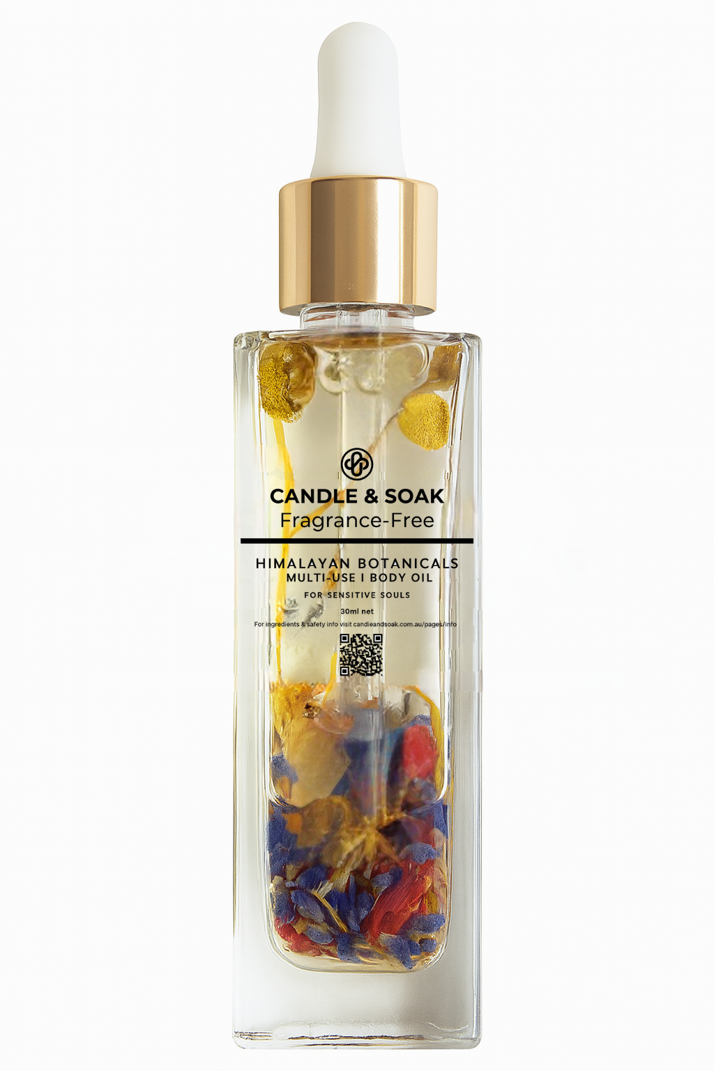Himalayan Salt and Botanicals Infused Multi Use Body Oil