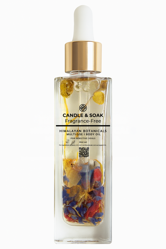 Himalayan Salt and Botanicals Infused Multi Use Body Oil