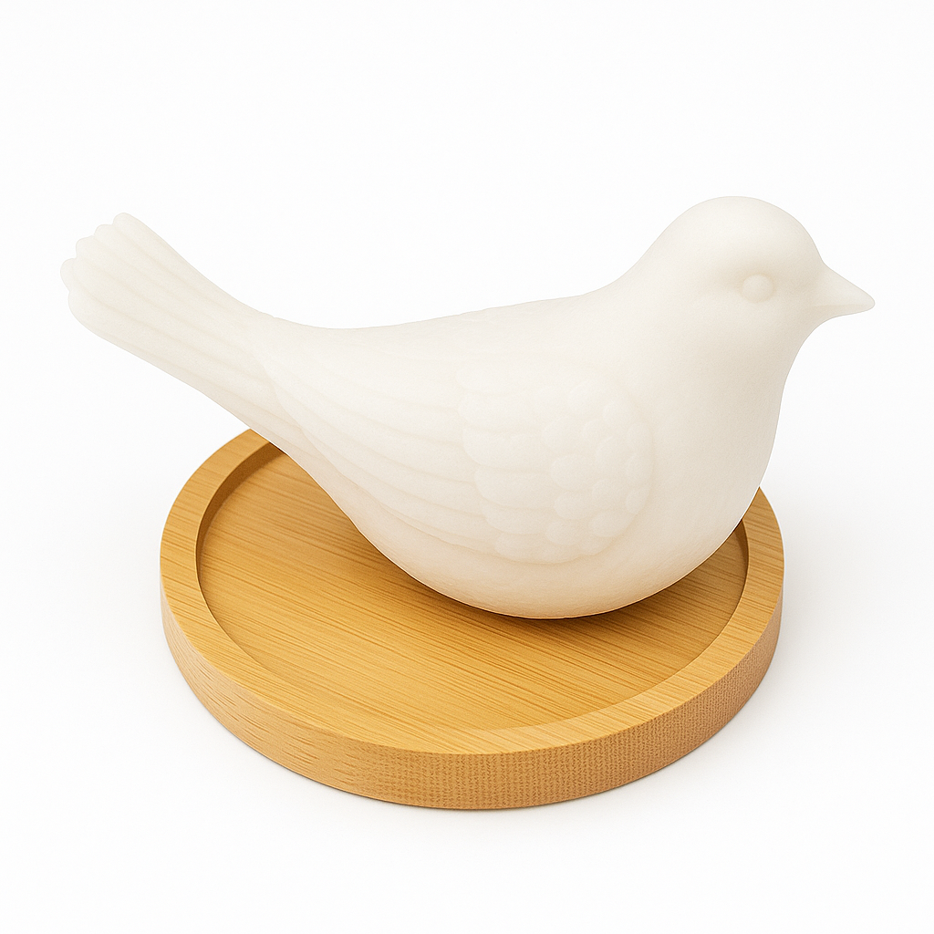 Shae Butter Bird Soap - With Bamboo Tray