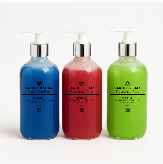 Sparkle Bubble Bath Gift Pack -Trio Set
