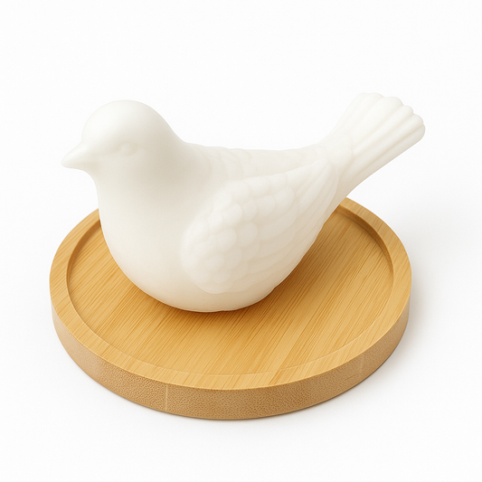 Shae Butter Bird Soap - With Bamboo Tray
