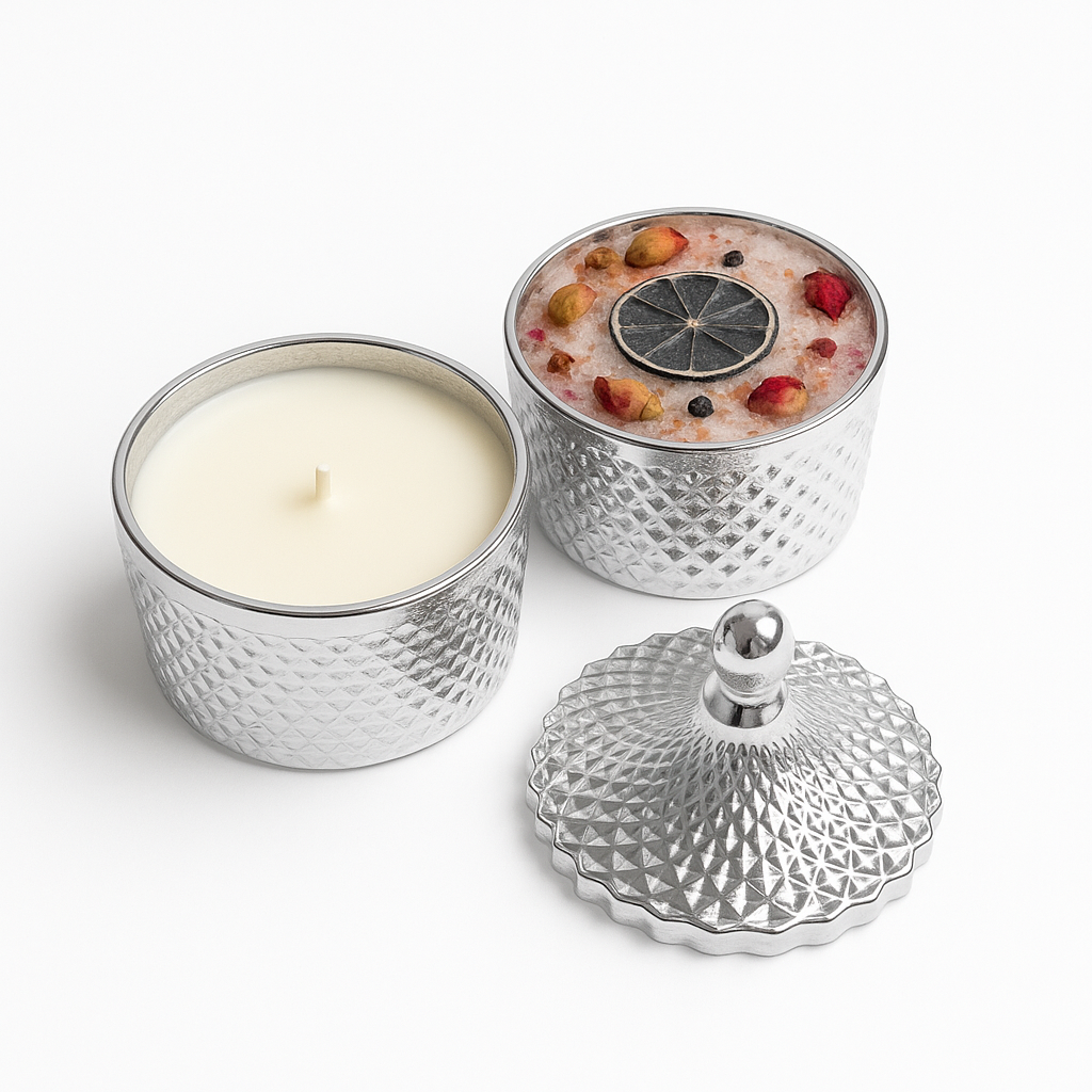 Luxury Stacking Candle & Soak Set