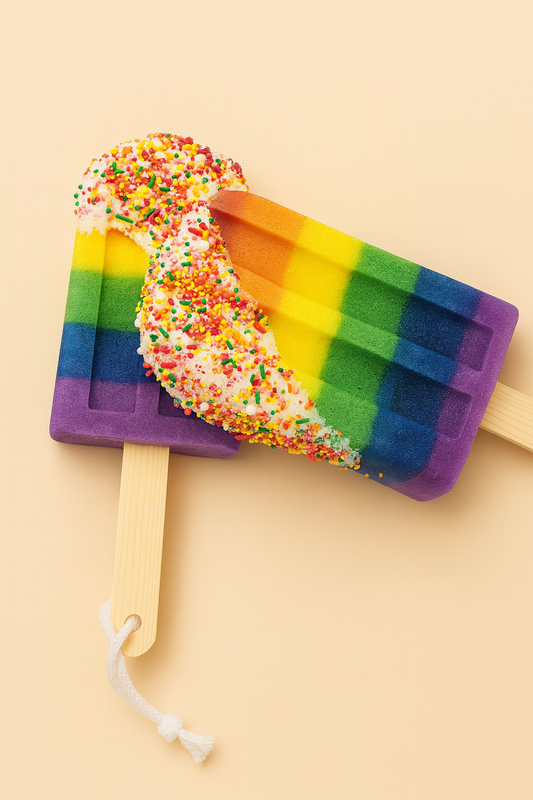 Rainbow Soap Sponge 180g